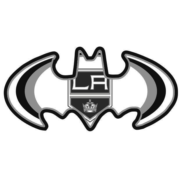 Los Angeles Kings Batman Logo DIY iron on transfer (heat transfer)